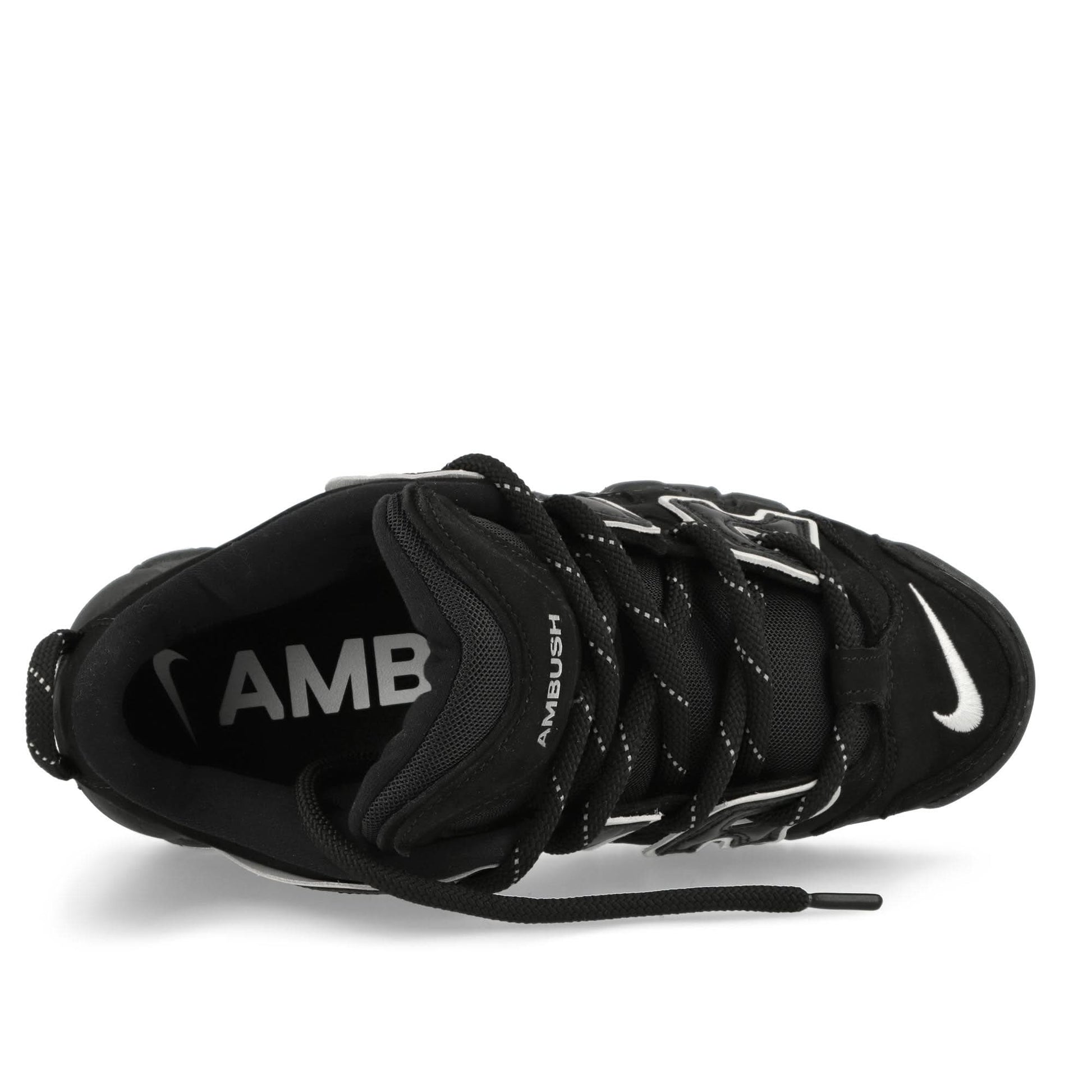 Ambush Air More Uptempo Low SP Black Sneaker Detail view 5 | Gate