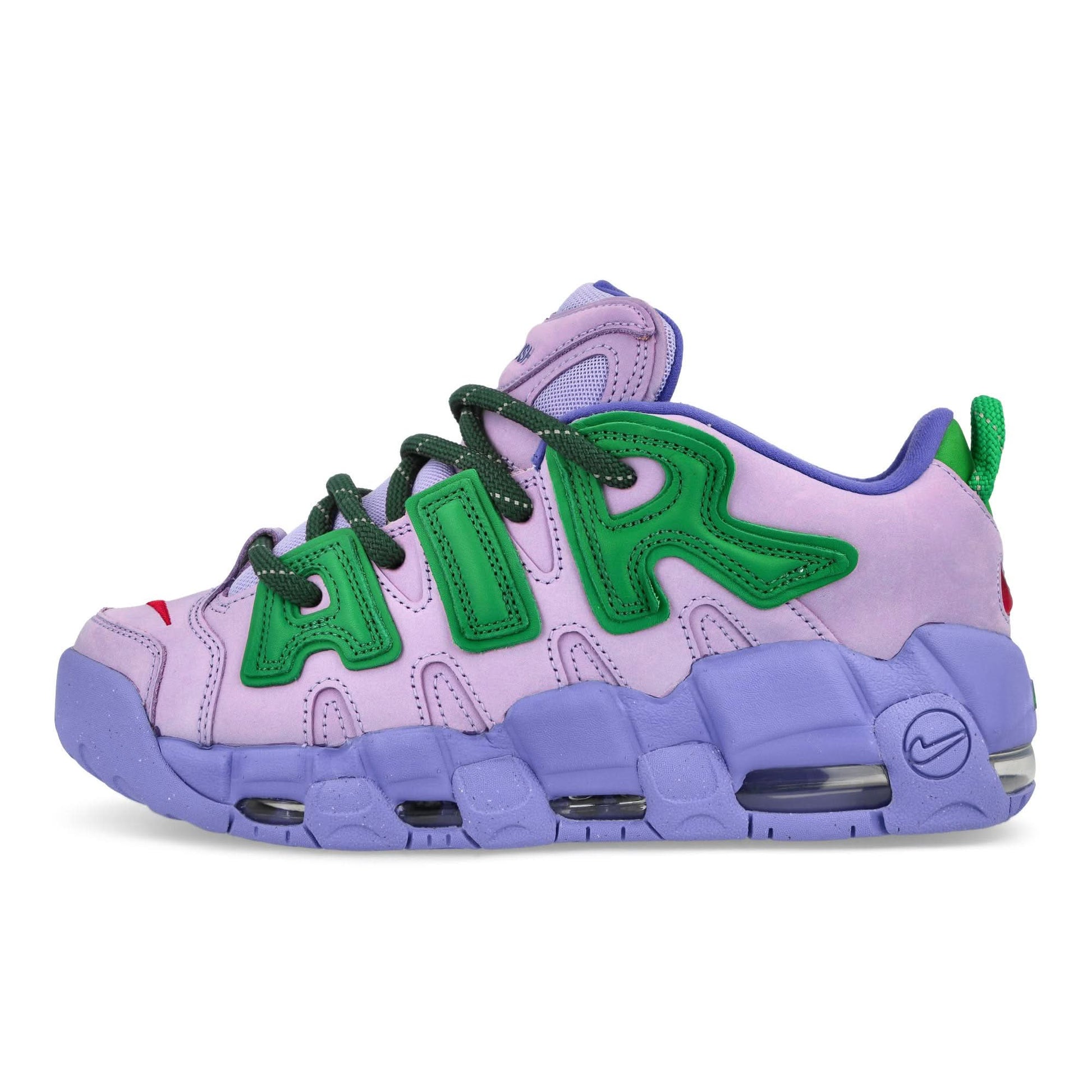 Ambush Air More Uptempo Low SP Purple Sneaker Detail view 1 | Gate