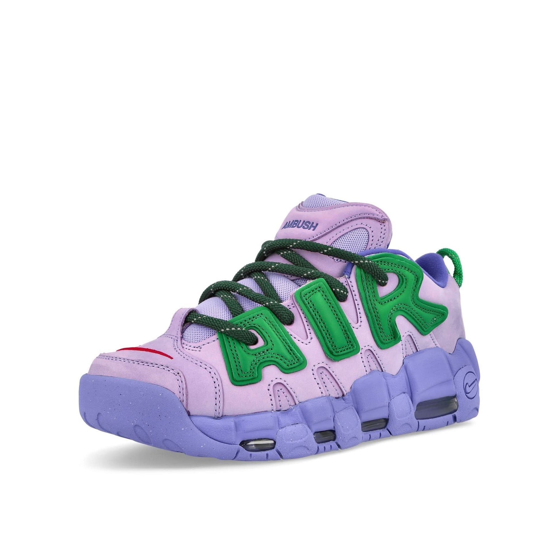 Ambush Air More Uptempo Low SP Purple Sneaker Detail view 4 | Gate