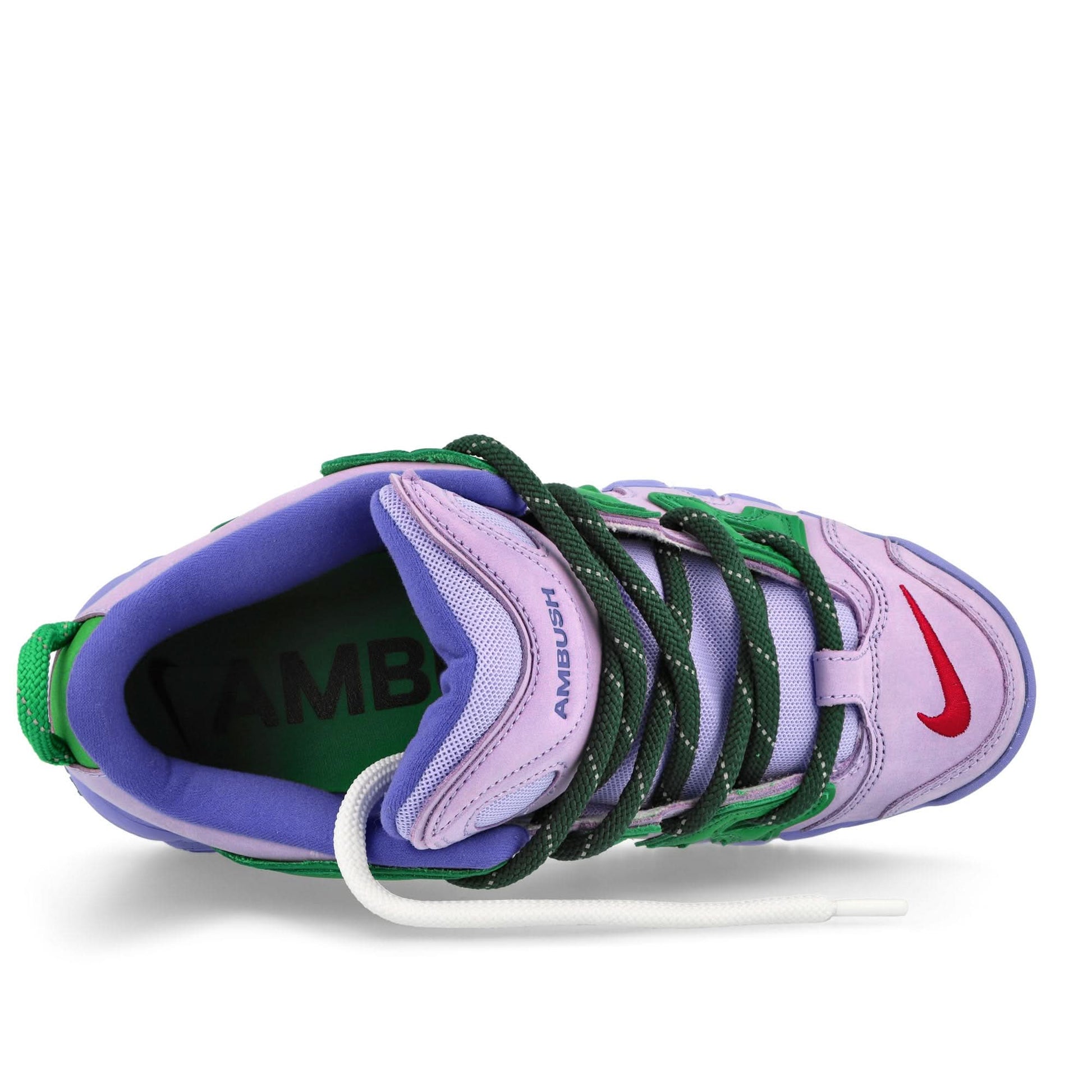 Ambush Air More Uptempo Low SP Purple Sneaker Detail view 5 | Gate