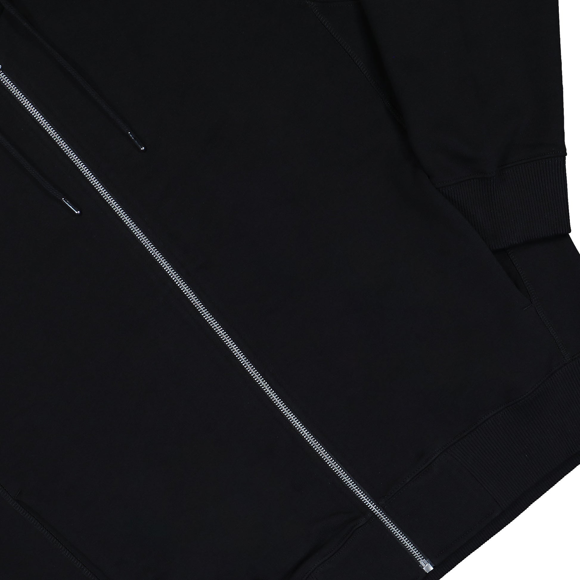 KENZO Tiger Seasonal Full Zip Hoodie Black Hoodies FC55BL7294XH Detail View 4 | GATE
