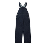 Printed Denim Overall