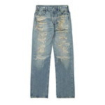 KENZO 501 1933 Distressed Jeans Blue Detail view 1 | Gate