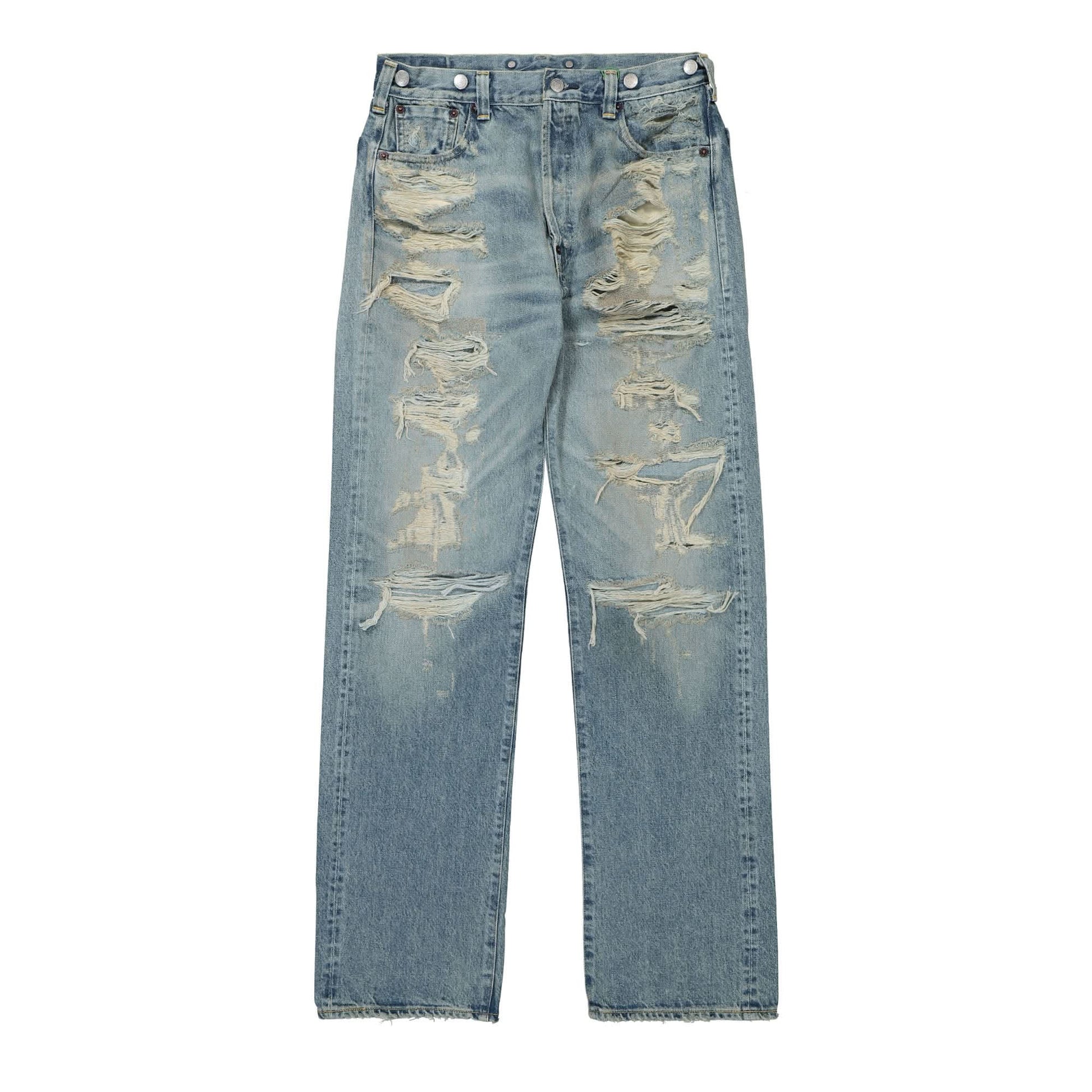 KENZO 501 1933 Distressed Jeans Blue Detail view 1 | Gate
