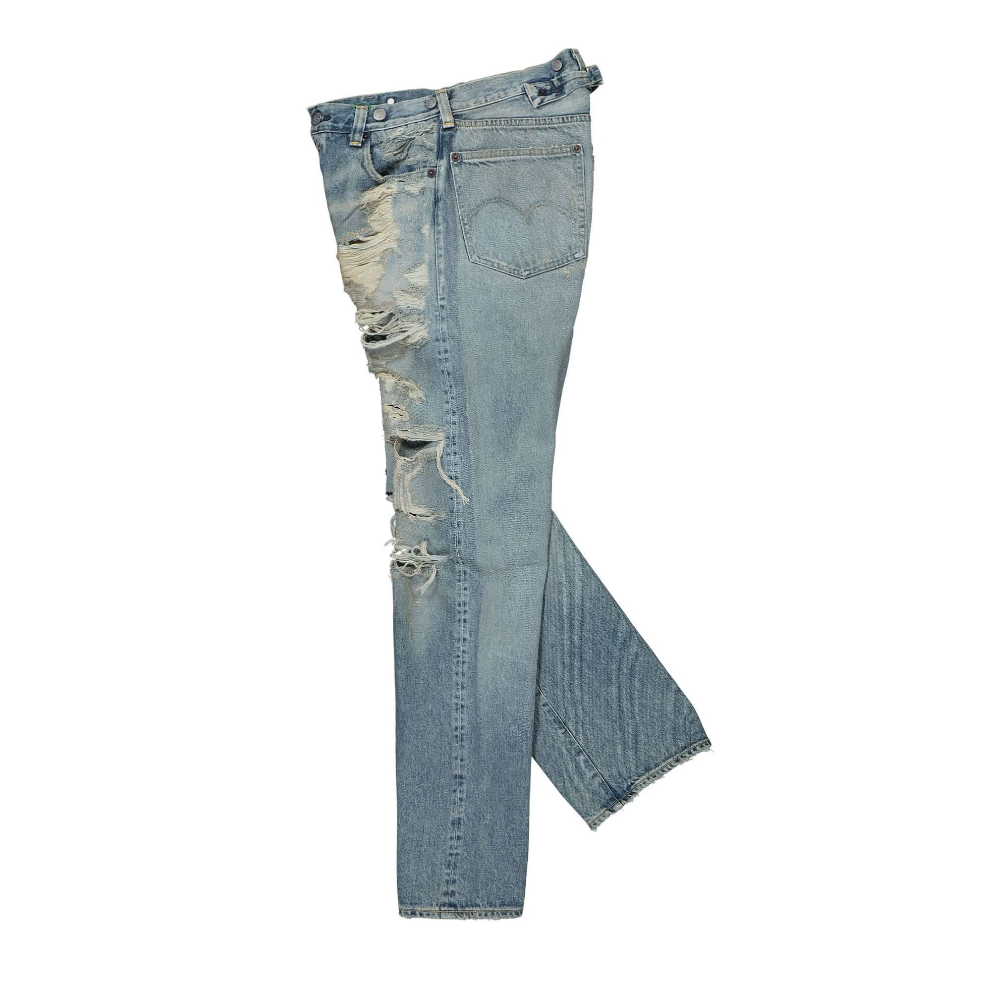 KENZO 501 1933 Distressed Jeans Blue Detail view 3 | Gate