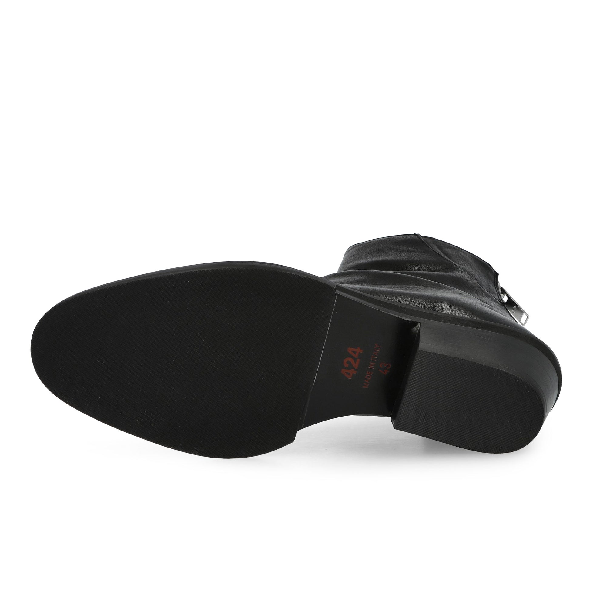 424 Marathon Cowboy Boots Black Boots FFF5MQ56AP PE001 999 / Black Detail View 6 | GATE
