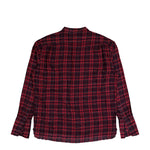 424 Flannel Shirt Red Shirts FFF5MS15BP TQ085 310 / Red Detail View 2 | GATE
