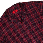 424 Flannel Shirt Red Shirts FFF5MS15BP TQ085 310 / Red Detail View 3 | GATE
