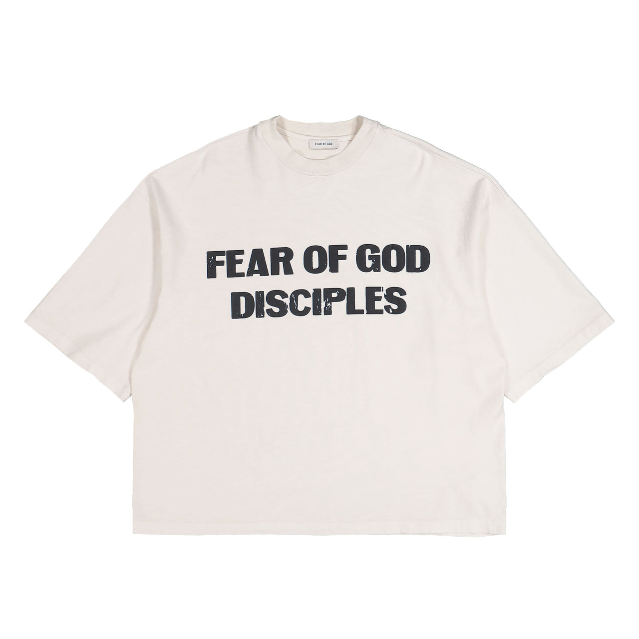 Fear Of God Relaxed Disciple Tee Beige T-Shirts FG25FW10-10309HWJUS Detail View 1 | GATE