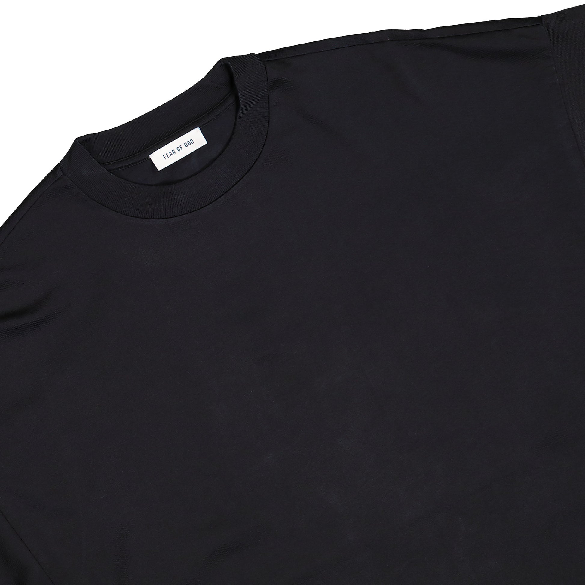 Fear Of God Relaxed SS Tee Black T-Shirts FG25FW10-103CRY Detail View 3 | GATE