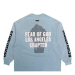 Fear Of God  Relaxed “Disciple“ LS Tee Flint Longsleeves FG25FW10-10404HWJUS Close-up | Overkill
