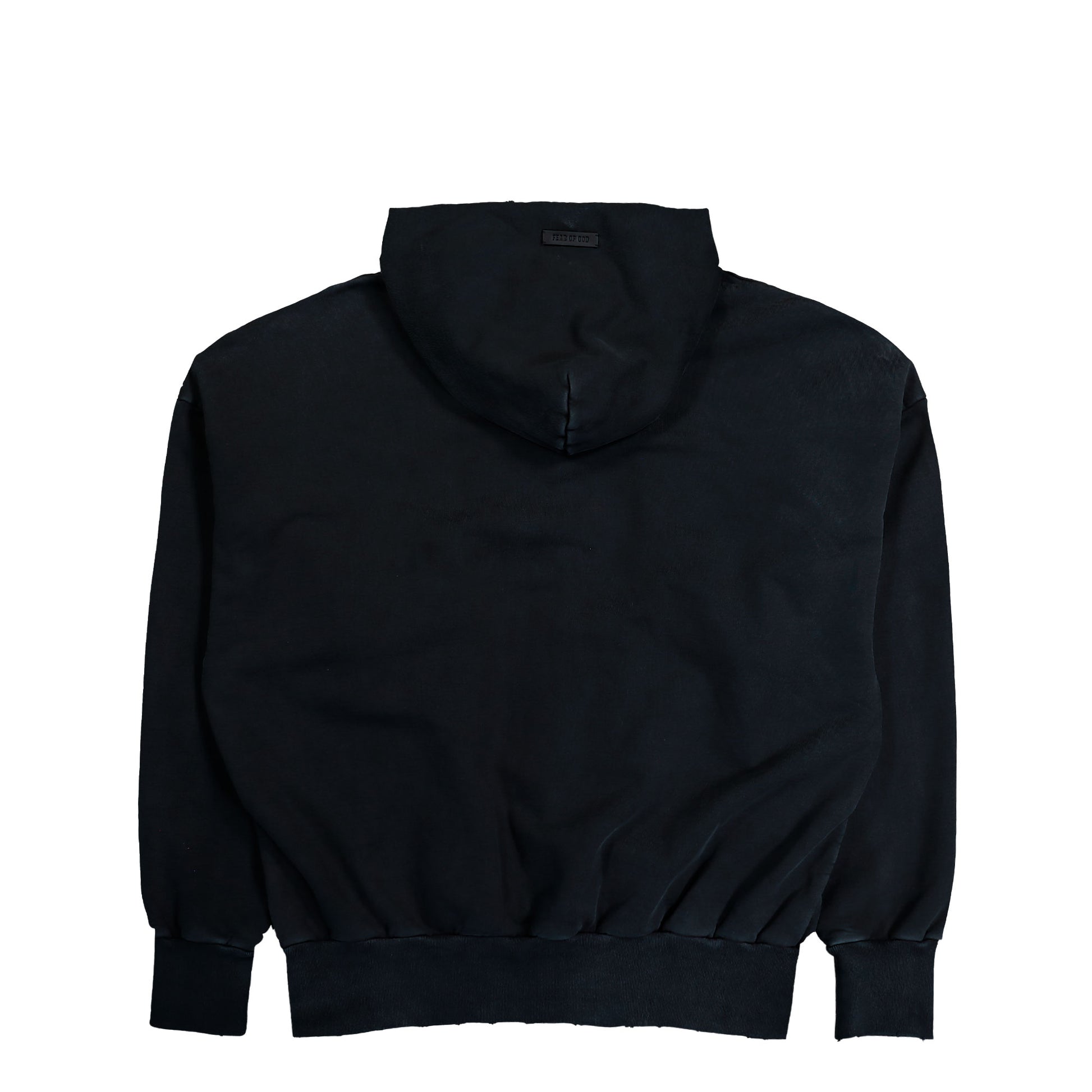 Fear Of God  “Fear of God“ Hoodie Black Hoodies FG25FW12-12102BHFUS Close-up | Overkill
