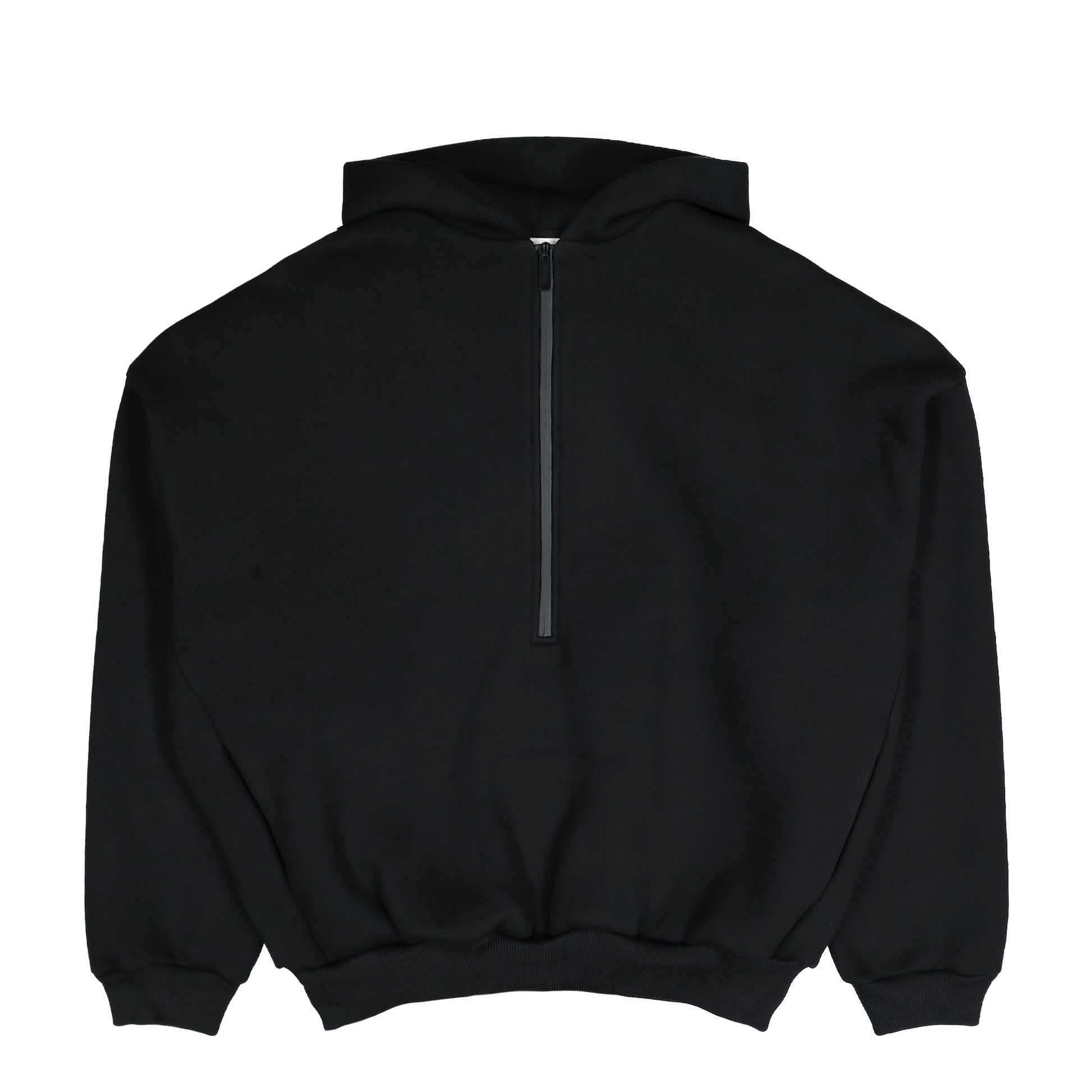 Fear Of God Athletic Halfzip Hoodie Black Hoodies FG25FW12-123FLC Detail View 1 | GATE