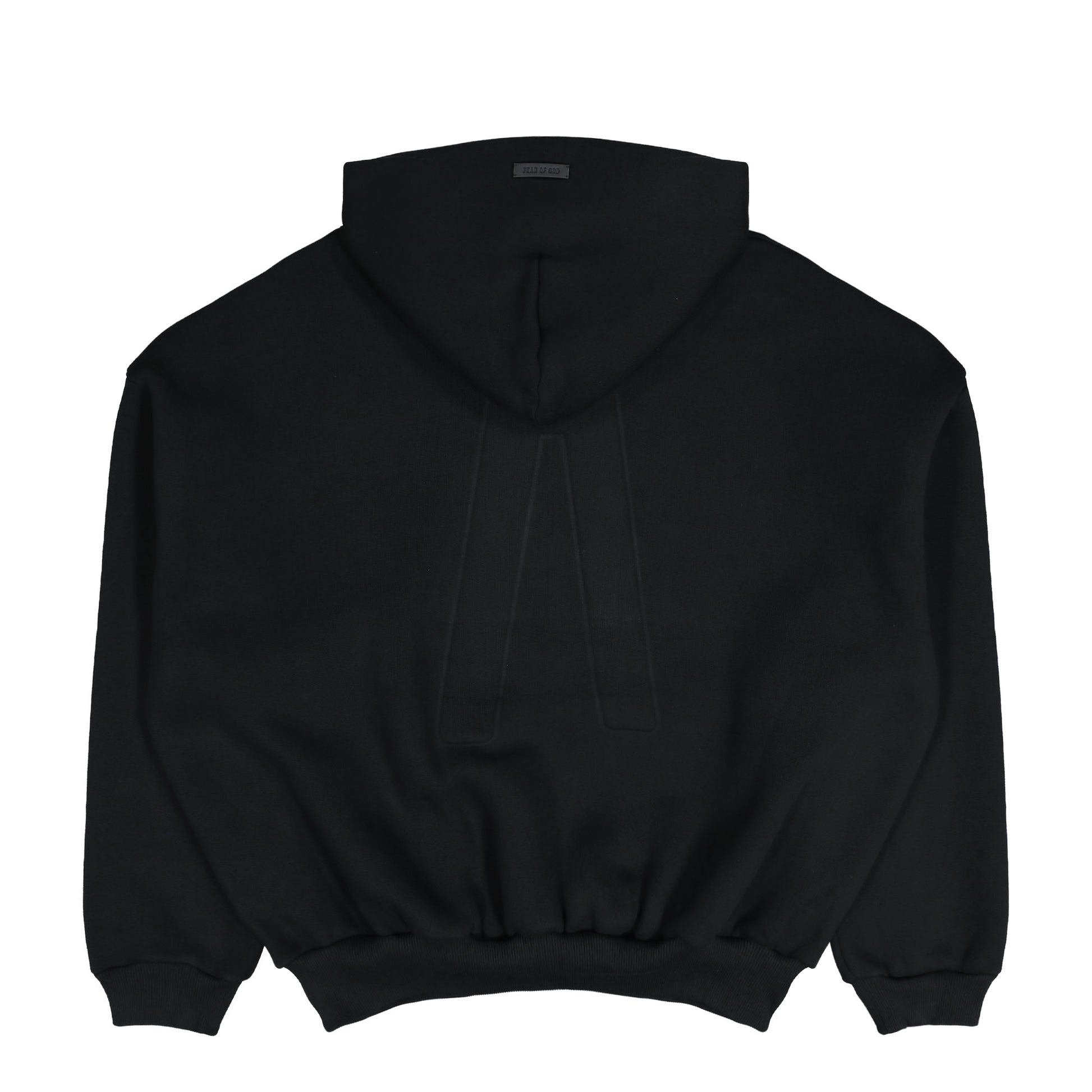 Fear Of God Athletic Halfzip Hoodie Black Hoodies FG25FW12-123FLC Detail View 2 | GATE