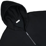 Fear Of God Athletic Halfzip Hoodie Black Hoodies FG25FW12-123FLC Detail View 3 | GATE