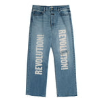 Fear Of God  Straight “Revolution“ Jeans Light Indigo Denim FG25FW45-45401KDNM | Overkill
