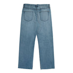 Fear Of God  Straight “Revolution“ Jeans Light Indigo Denim FG25FW45-45401KDNM Close-up | Overkill
