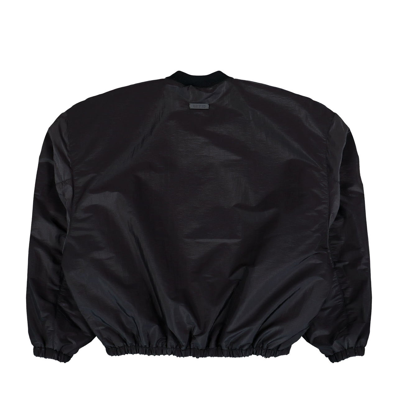 Fear Of God Padded Bomber Jacket Off Black Hoodie FG9M32-326TPN Detail View 1 | GATE
