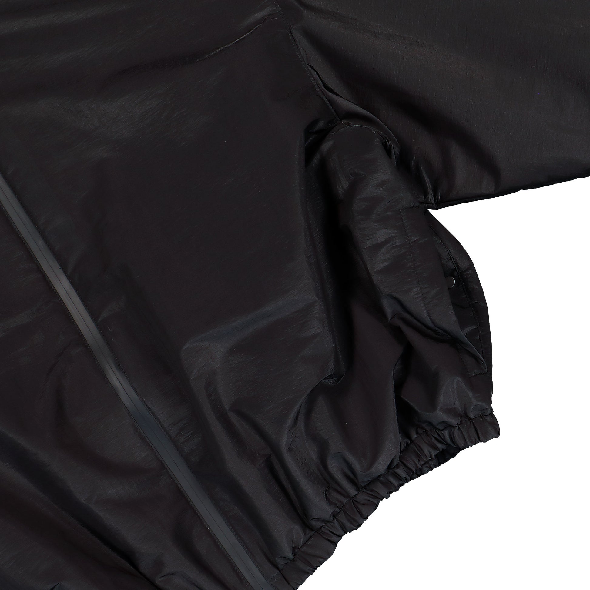 Fear Of God Padded Bomber Jacket Off Black Hoodie FG9M32-326TPN Detail View 4 | GATE
