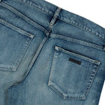 Fear Of God Straight 5 Pkt Vintage Indigo denim FG9M45-9906DNMSEL Detail View 5 | GATE
