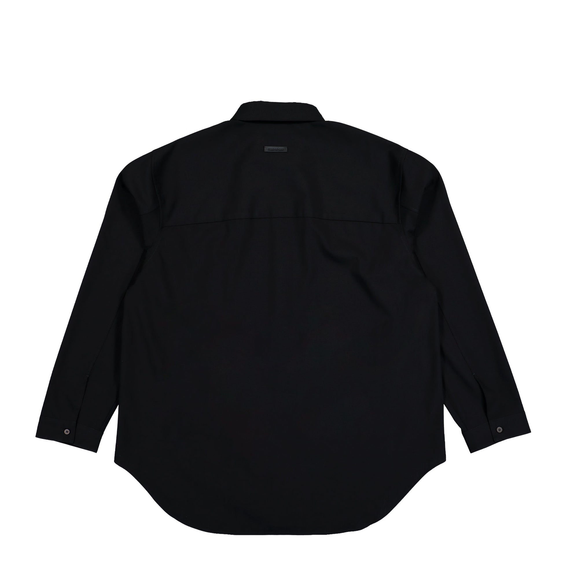 Fear Of God Classic Shirt LS Black Shirt FG9M45-9906DNMSEL Detail View 2 | GATE
