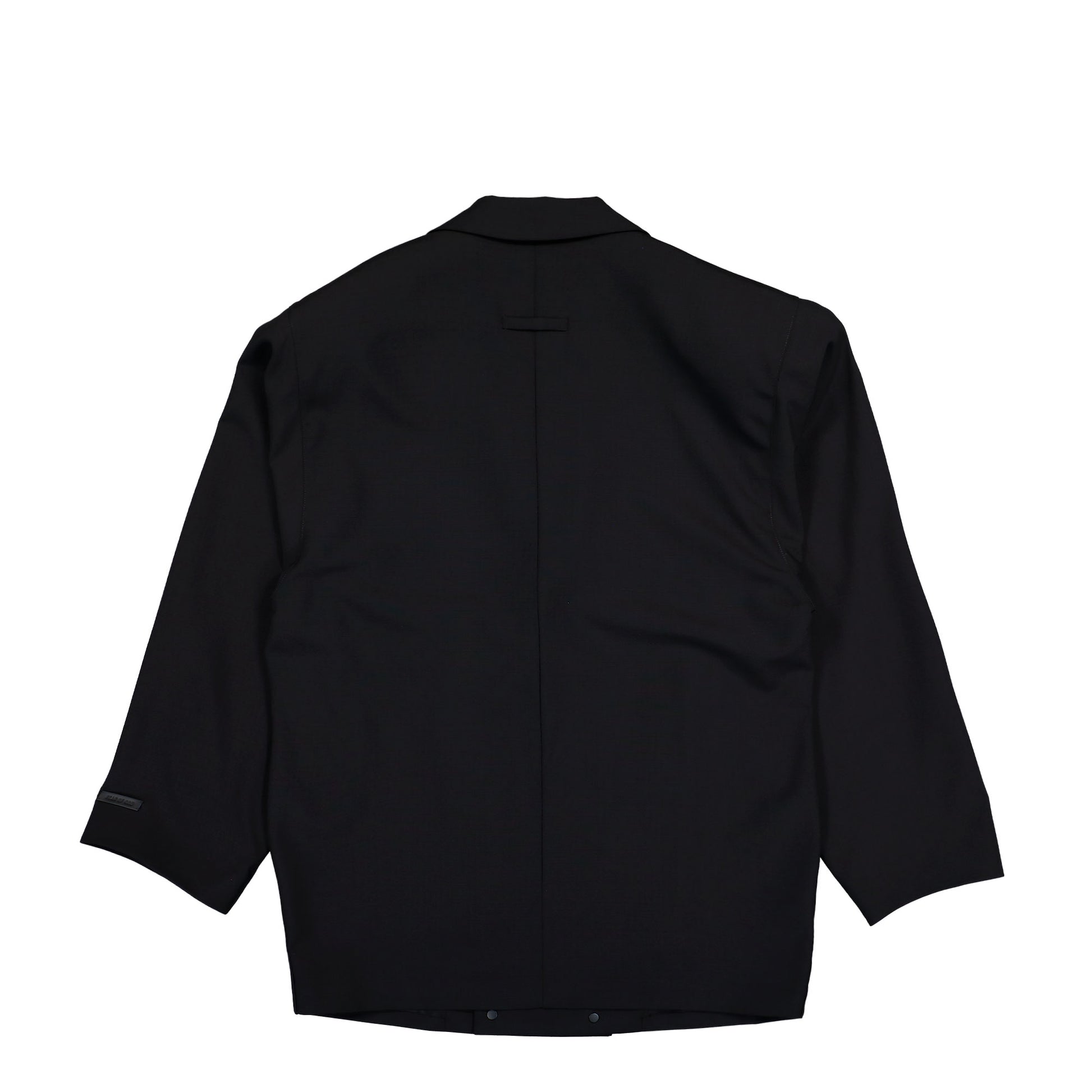 Fear Of God Relaxed Long Jacket Black Blazer FG9M62-624TWR Detail View 2 | GATE
