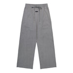 Fear Of God Wid Leg Drawstring Pants Metallic Grey Pants FG9M65-652PDVW Detail View 1 | GATE
