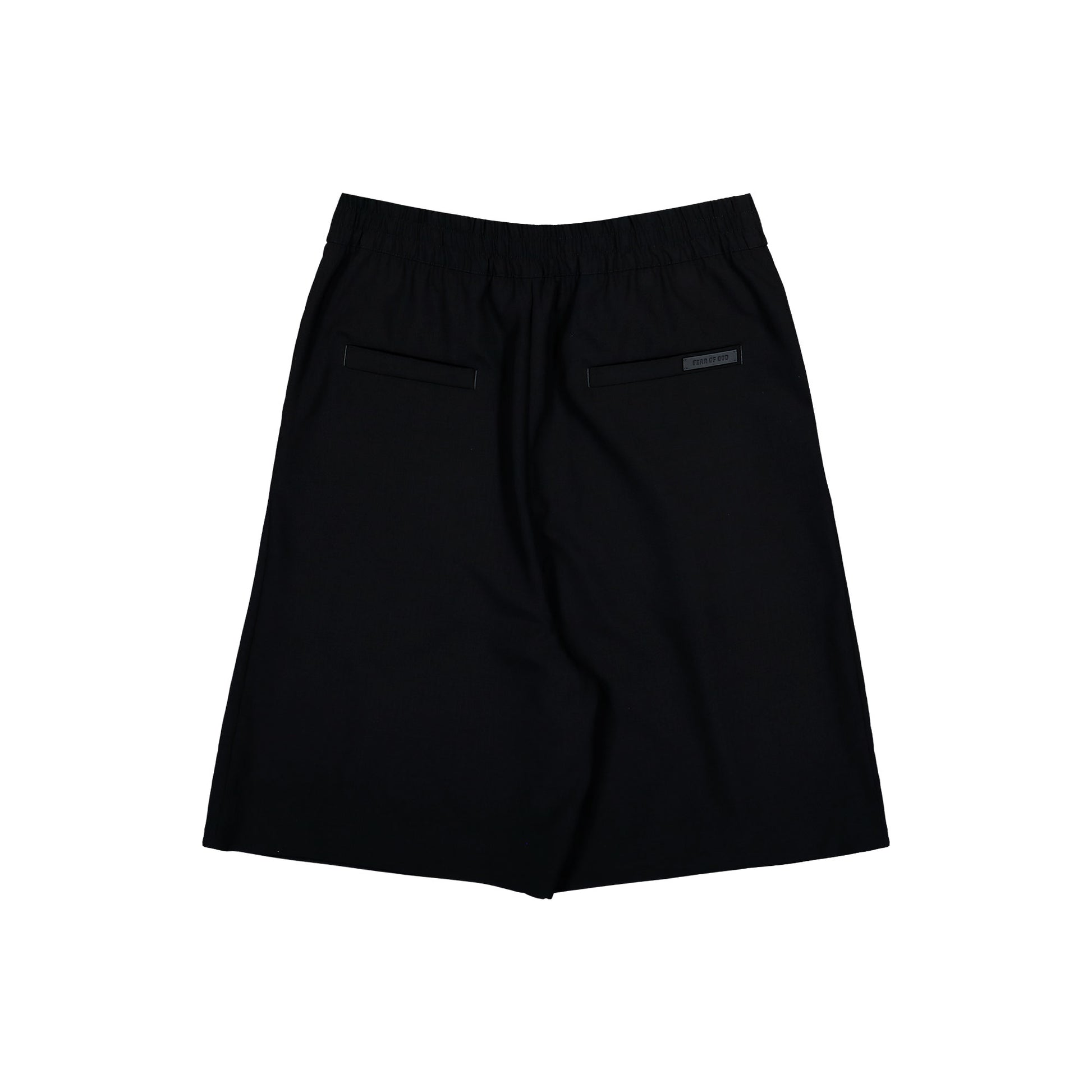 Fear Of God Baggy Shorts Black  short FG9M65-655TWR Detail View 2 | GATE
