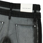 Raw Edge Patchwork Trousers