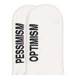 032c Optimism Pessimism Socks White Socks FW21-A-1011 Detail View 3 | GATE

