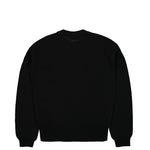 Logo Intarsia Shetland Wool Roundneck Sweater