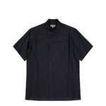 Yohji Yamamoto Homme Big Half Sleeve Shirt Black Shirts HK-B10-200-1 Detail View 1 | GATE
