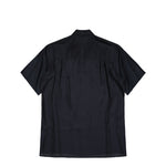 Yohji Yamamoto Homme Big Half Sleeve Shirt Black Shirts HK-B10-200-1 Detail View 2 | GATE
