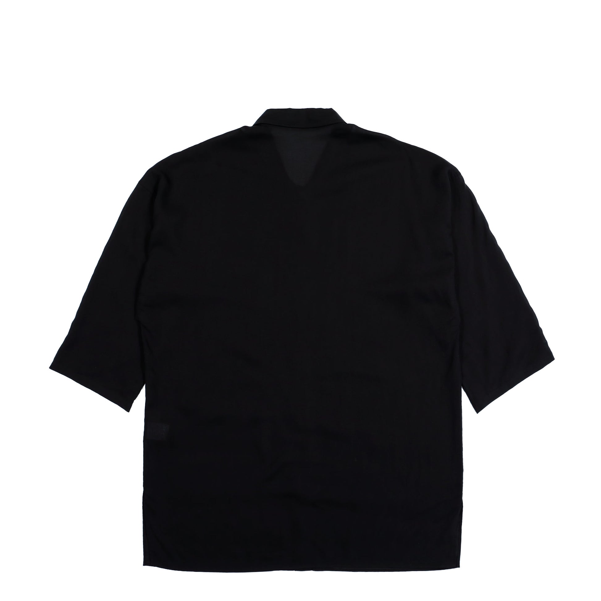 Yohji Yamamoto Homme Shoulder Opned B Black Shirts HK-B26-235-1 Detail View 2 | GATE