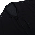 Yohji Yamamoto Homme Shoulder Opned B Black Shirts HK-B26-235-1 Detail View 3 | GATE
