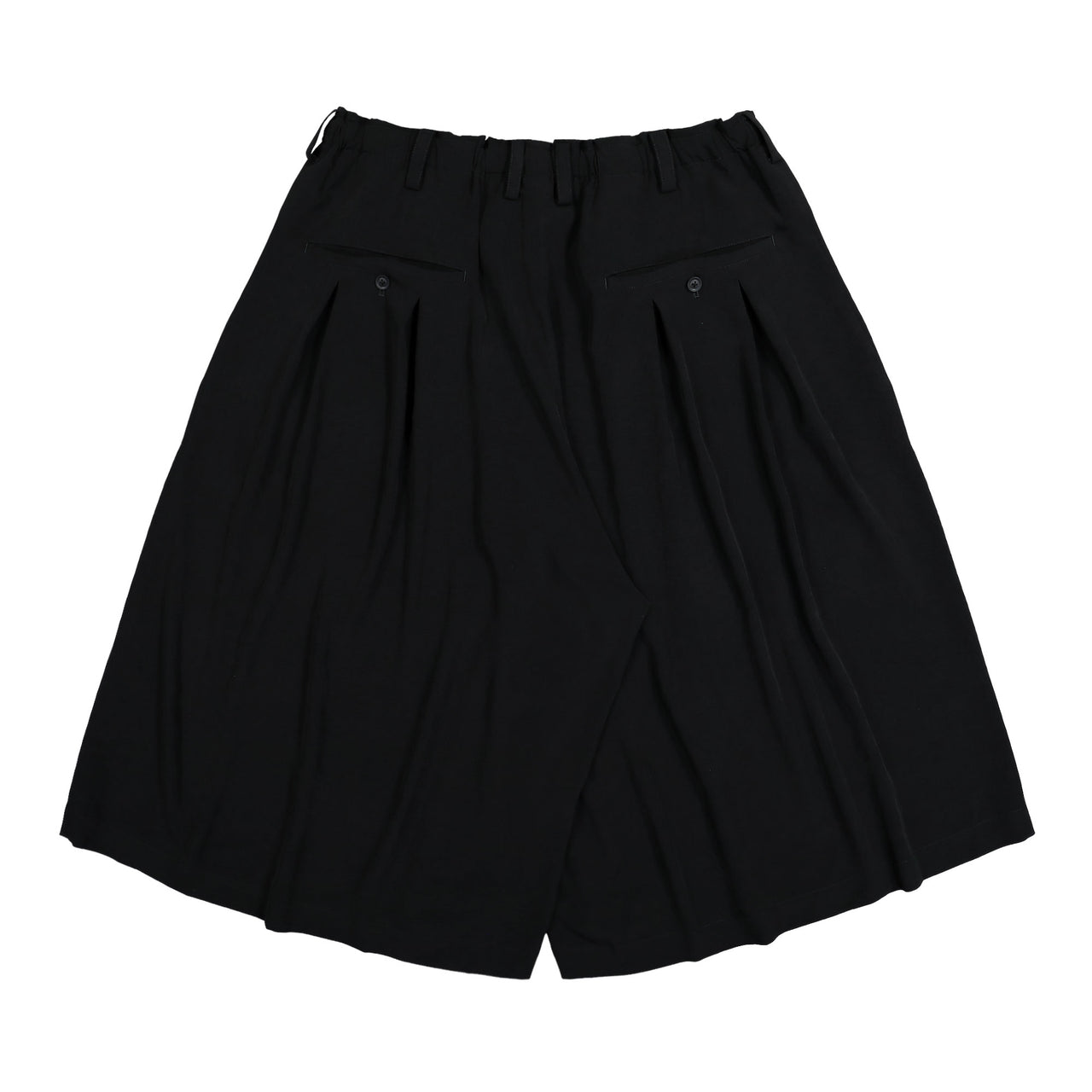 Yohji Yamamoto Homme 8 Tucks Pants Black Pants HK-P13-500-1  Detail View 1 | GATE
