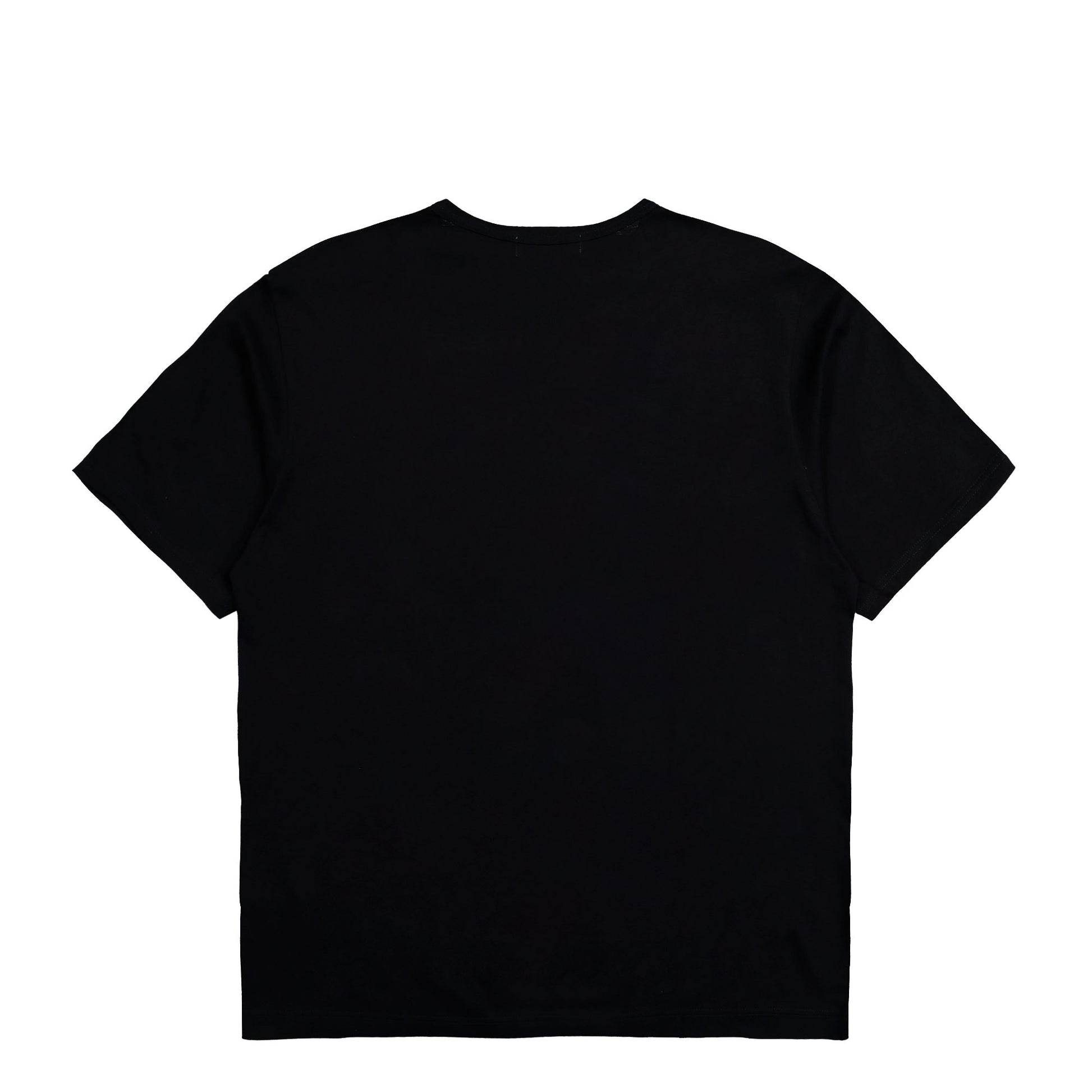 Yohji Yamamoto Homme Short Sleeve Tee PT F Black T-Shirts HK-T76-985-1 Detail View 2 | GATE