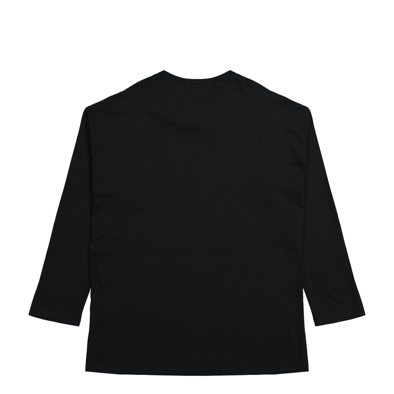 Yohji Yamamoto Homme Gusset Long SLV PT Black Longsleeves HK-T91-987-1 Detail View 1 | GATE
