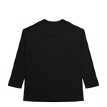 Yohji Yamamoto Homme Gusset Long SLV PT Black Longsleeves HK-T91-987-1 Detail View 2 | GATE
