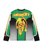 Heron Preston Dry Fit LS Tee Green,Black Detail view 2 | Gate