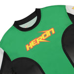 Heron Preston Dry Fit LS Tee Green,Black Detail view 3 | Gate