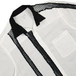 R-Black Mesh Shirt