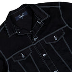 Comme Des Garçons Homme Jacket Black Jacket HP-J014-051 / Black Detailfoto | Overkill
