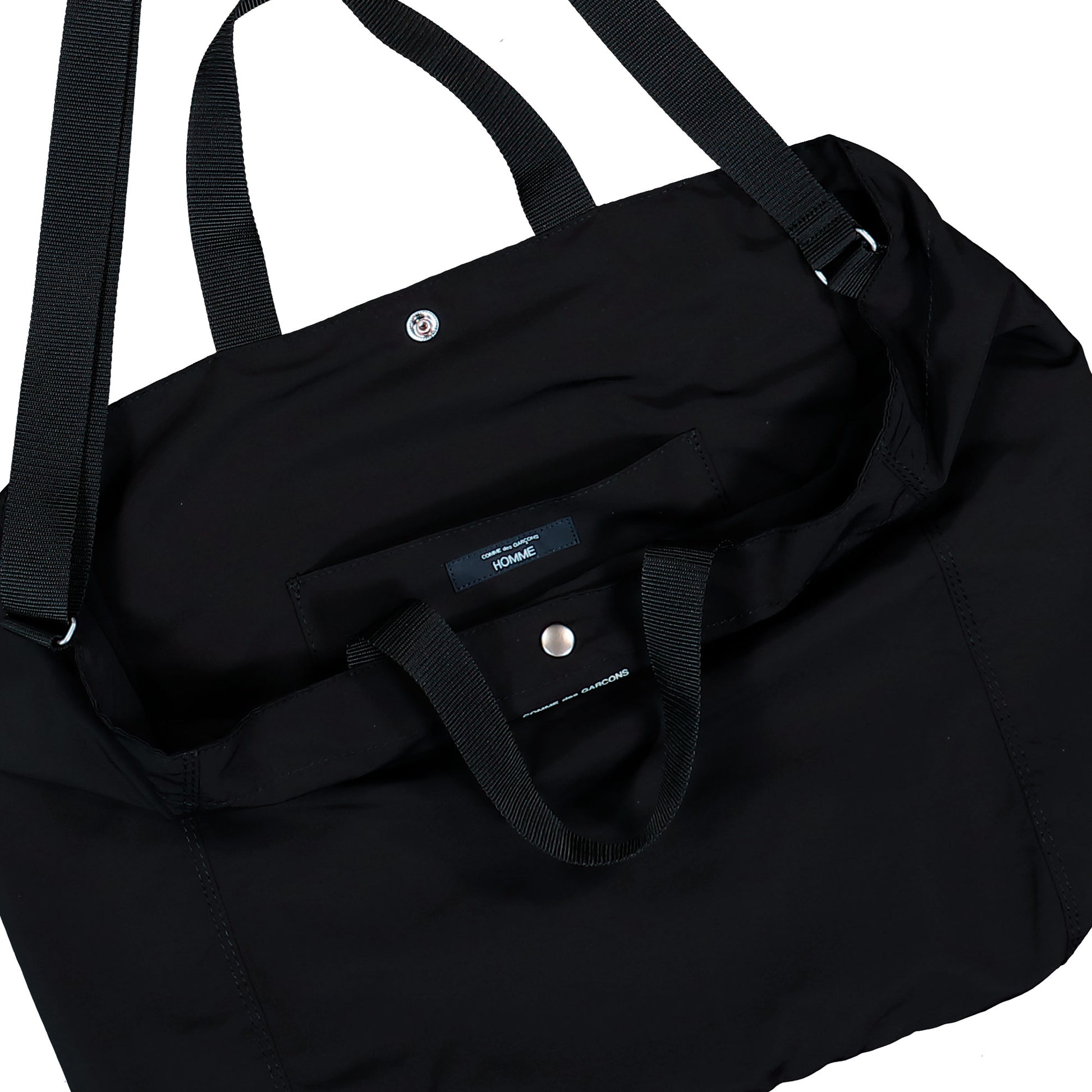 Comme des Garçons HOMME Tote Bag Black Tote Bag HQ-K292-051 Detail View 3 | GATE
