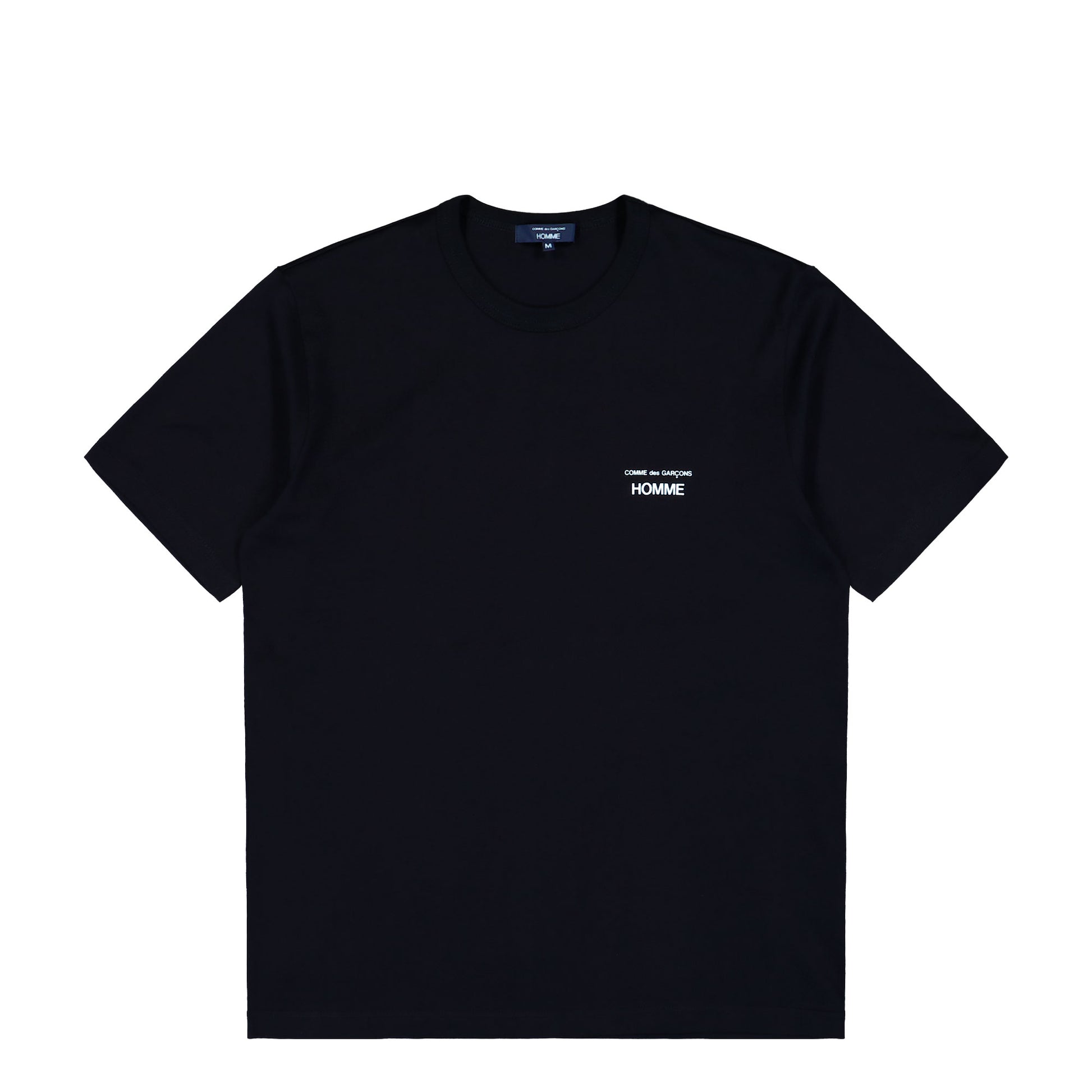 Comme des Garçons HOMME T-Shirt Black T-Shirt HQ-T101-051 Detail View 1 | GATE
