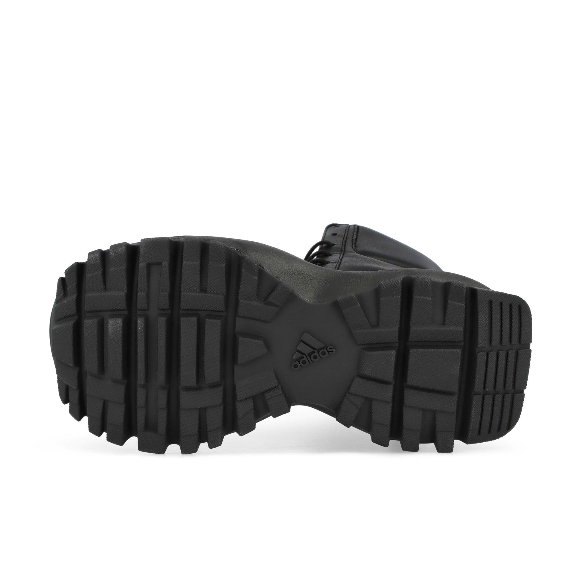 Willy Chavarria x adidas Forum Boot Mid Core Black / Core Black / Carbon Boots HQ4879 Detail View 6 | GATE
