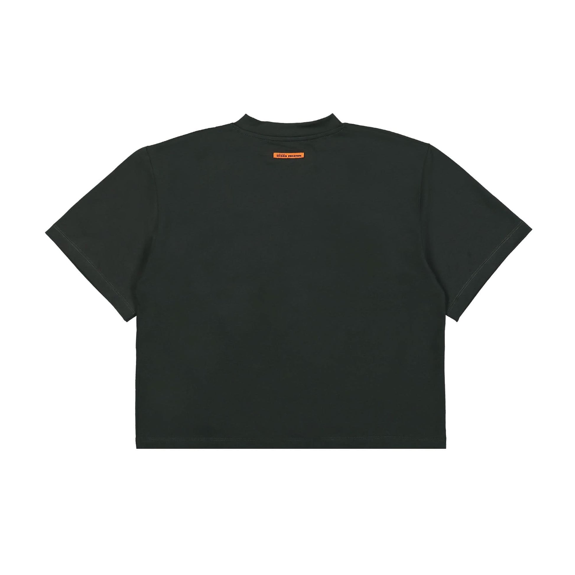 Heron Preston HP Flaming Lace-Up SS Tee Black Detail view 2 | Gate