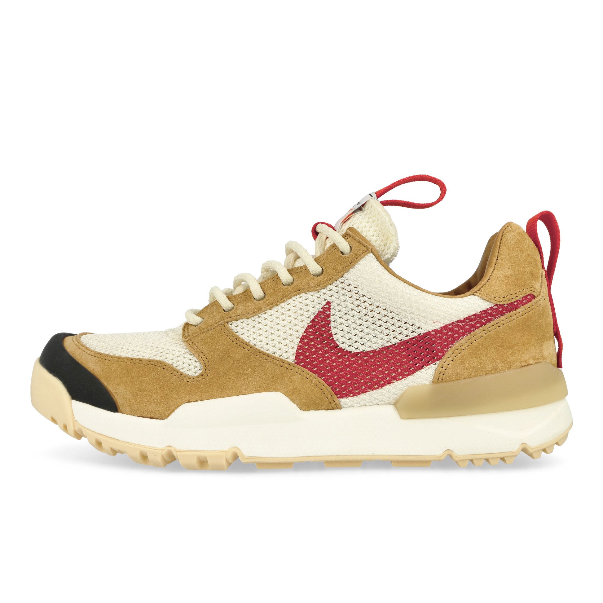 Tom Sachs x NikeCraft Mars Yard 3.0 Natural / Sport Red - Maple - Sail Sneaker IF2885 100 Silhouette | Overkill