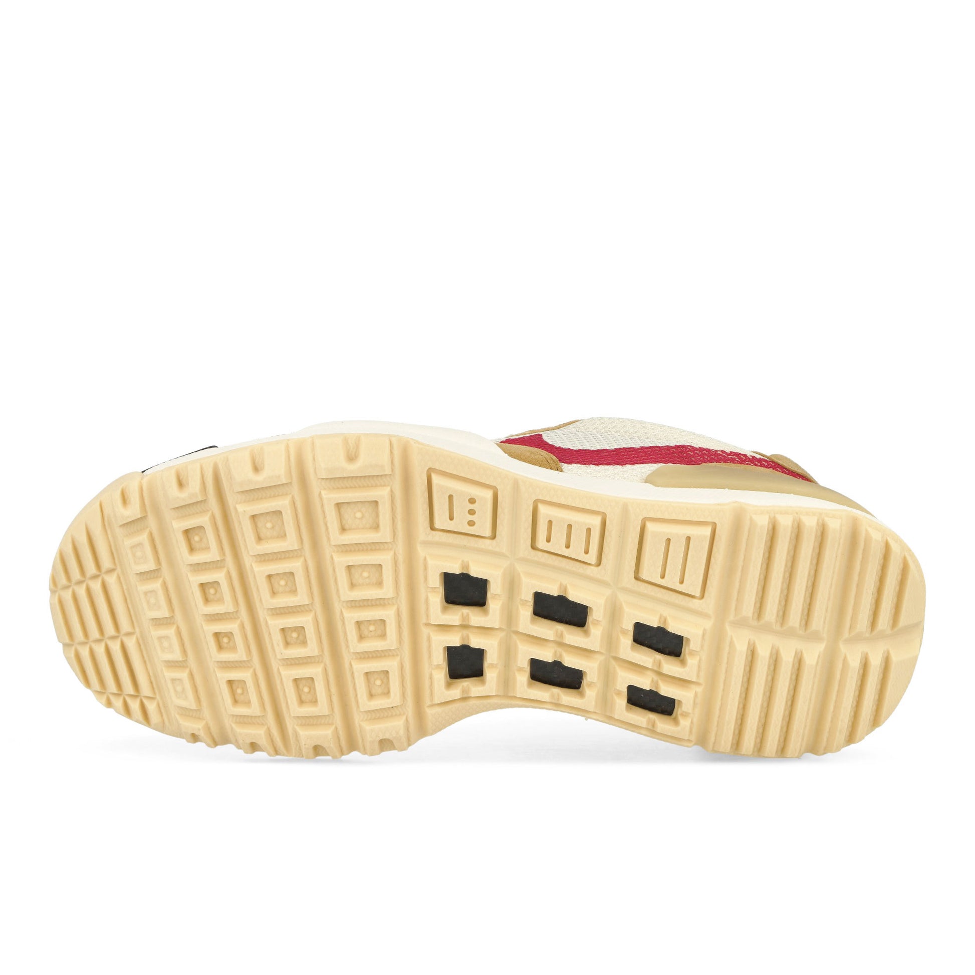 Tom Sachs x NikeCraft Mars Yard 3.0 Natural / Sport Red - Maple - Sail Sneaker IF2885 100 Detail View 2 | Overkill