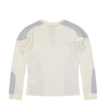 Gmbh Colour Blocked Henley Shirt Off White Longsleeves Imar Detail View 2 | GATE
